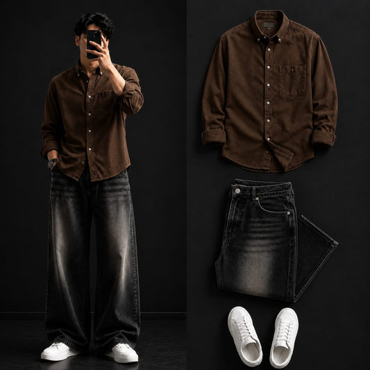 LUPE AND LUXE Noir Streetwear Set